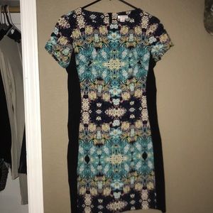 Floral print dress